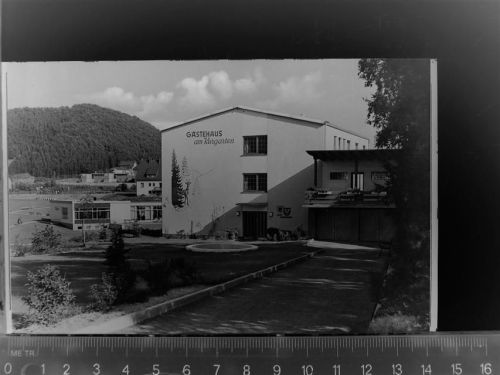 29614 W3040 Soltau GLASNEGATIV Gästehaus am Kurgarten
