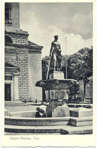 um 1954 Husum: Nordsee, Tine,Cramers Kunstanstalt