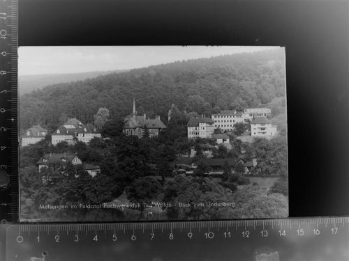 Melsungen Blick zum Lindenberg