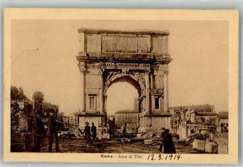 Roma 1914 Arco di Tito