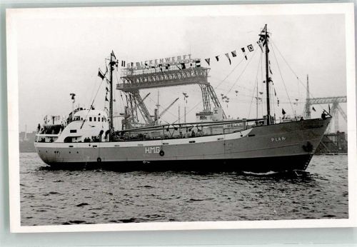 Hamburg Frachter Plan vor der Stülckenwerft Ort lt. Fotograf Bödecker & Drauz