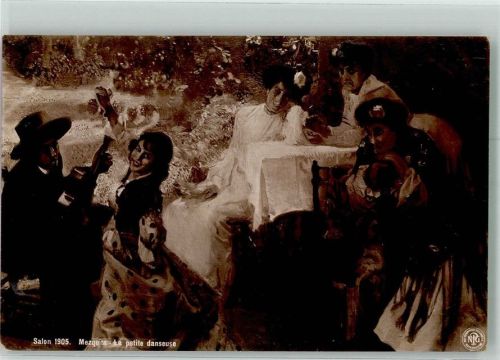 sign. Mezquita Die kleinen Tänzer Salon 1905 NPG No. 244