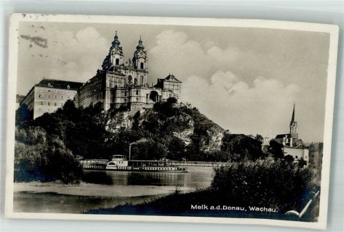 Melk 1929 Stift Damfpschiff