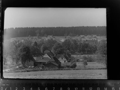 37603 W3450 Neuhaus im Solling GLASNEGATIV
