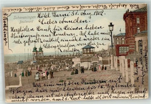 Scheveningen 1902 Schwimmbad Boulevard