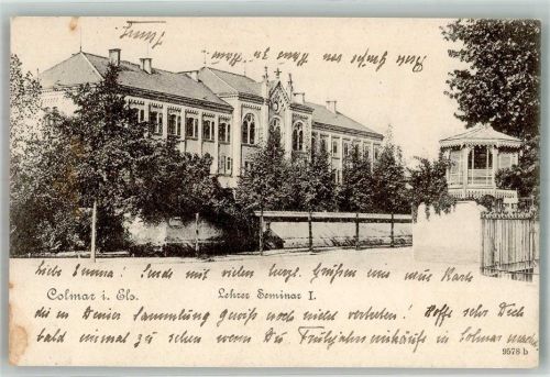 Colmar 1902 Lehrer Seminar