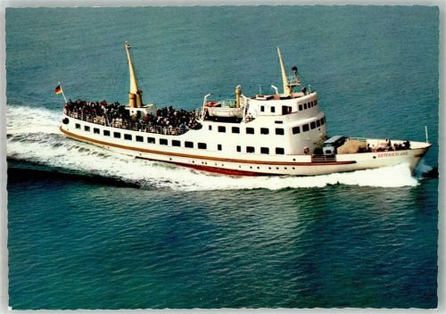 Borkum Fliegeraufnahme vom Seebäderschiff Ostfriesland