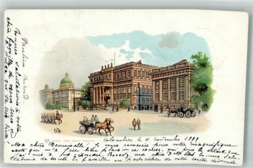 Berlin Mitte 1899 Palast Kaiser Friedrich