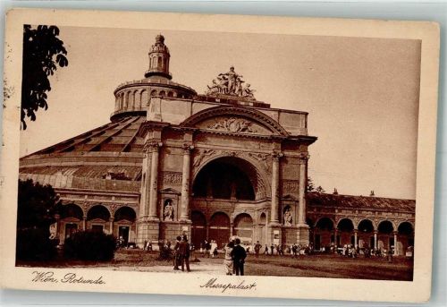 Wien 1929 Rotunde Messepalast