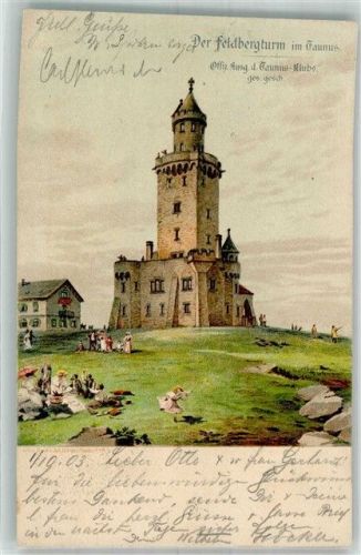 Feldberg 1903 Feldbergturm