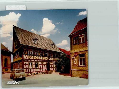 69509 W6942 Mörlenbach FOTO KEINE AK Rathaus