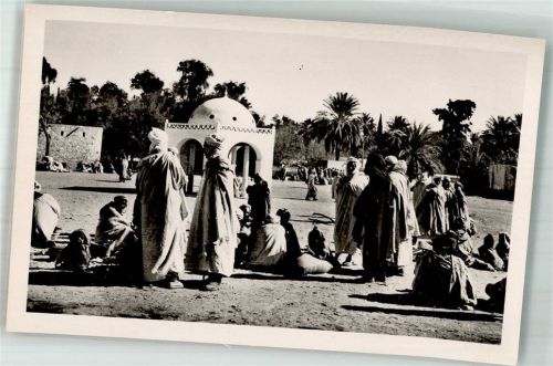 Ghardaia Tracht Marktplatz El Golea
