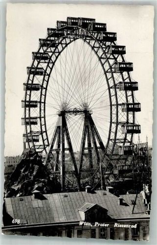 Wien 1959 Prater Riesenrad