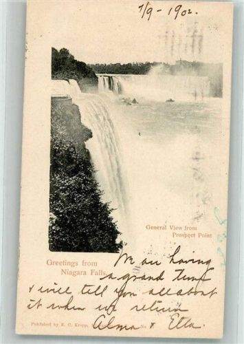 Niagara Falls 1902 Niagara Fälle