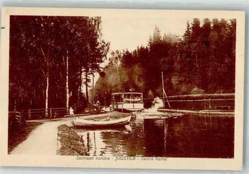 Wiborg 1913 Justila Saima Kanal Brusnichnoye