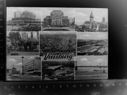 Duisburg Mehrfachbildkarte