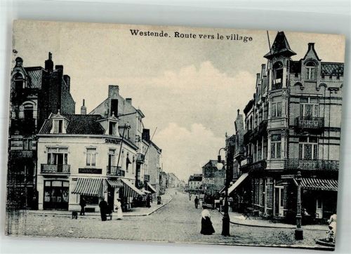 Westende Geschäft Straßeansicht