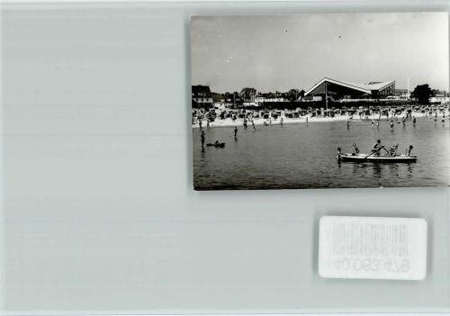 Scharbeutz Strand Ruderboot