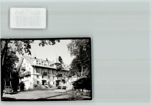 Schluchsee Hotel Sternen, VW Käfer