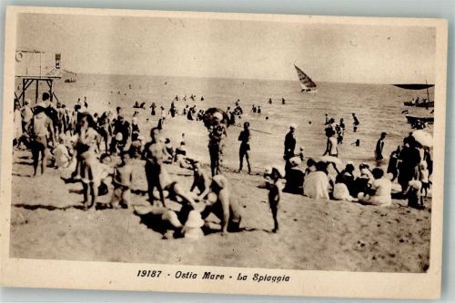 Lido di Ostia Schwimmbad Strand