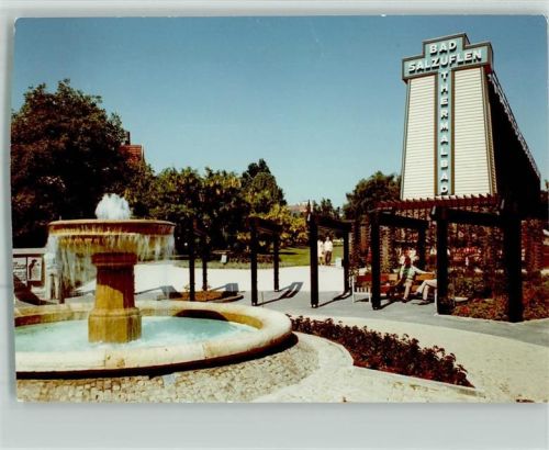 Bad Salzuflen Springbrunnen Gradierwerk
