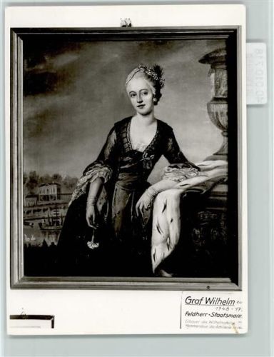 Bückeburg Gemälde Graf Wilhelm Feldherr Staatmanr.