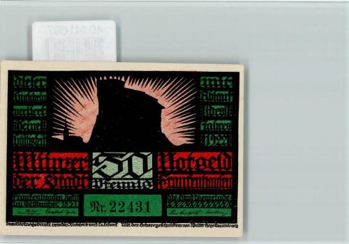 Bad Frankenhausen Notgeld