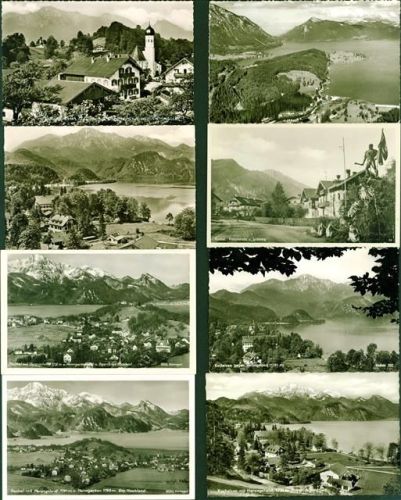 Kochel Lot mit 21 AK, ca. 1934-1965; überwiegend gute Erhaltung, größtenteils gelaufen