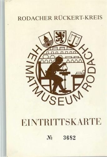 Rodach Eintrittskarte Heimatmuseum