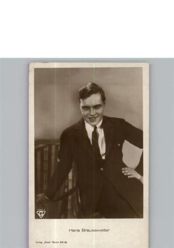 Braunswetter, Hans Verlag Ross