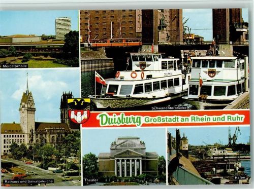 Duisburg Mercatorhalle Theater Rathaus Hafen AKU2