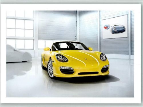 Porsche Boxter S in Gelb