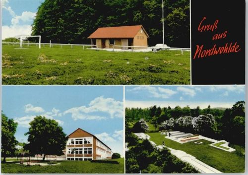 Nordwohlde Auto Haus Baum Feld Minigolf