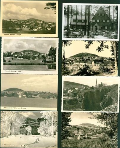 Altenberg Lot mit 18 AK, ca. 1939-1963; überwiegend gute Erhaltung, teils gelaufen