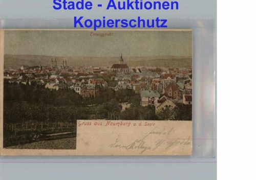 Naumburg Saale Luftbildaufnahme