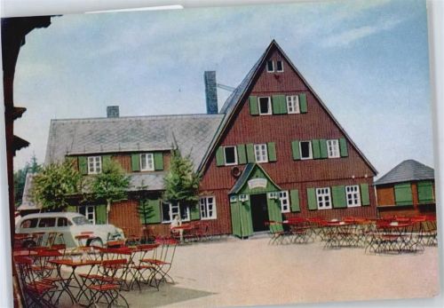 Altenberg Gasthaus Waldschänke Altes Raupennest