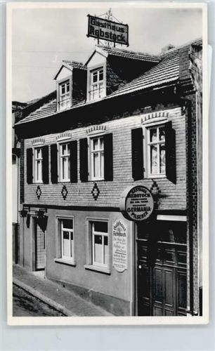 Rüdesheim Foto-Karte, Gasthaus Rebstock