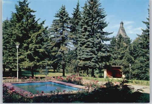 Bad Camberg Park Kneippbad Kirche