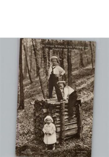 Prinzen Wilhelm, Louis Ferdinand, Friedrich
