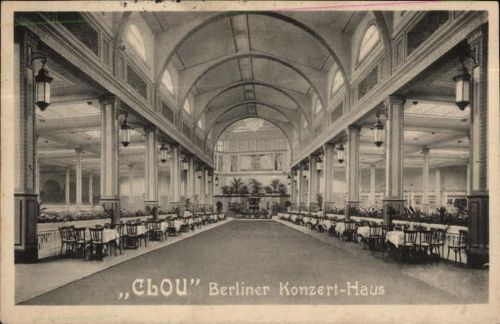 Berlin Mitte Konzert-Haus Clou