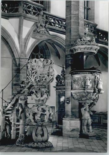 Freiberg Dom Tulpen- u. Bergmannskanzel