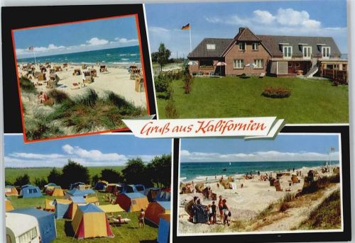 Kalifornien Camping Strand Meer