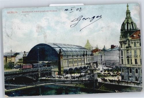 Berlin Mitte Bahnhof Friedrichstraße