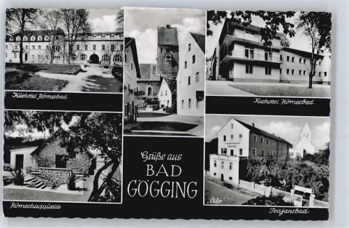 Bad Gögging Kurhotel Römerbad, Römerbadquelle, Trajansbad