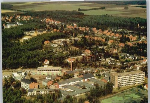 Buchholz Krankenhaus Fliegeraufnahme Feld