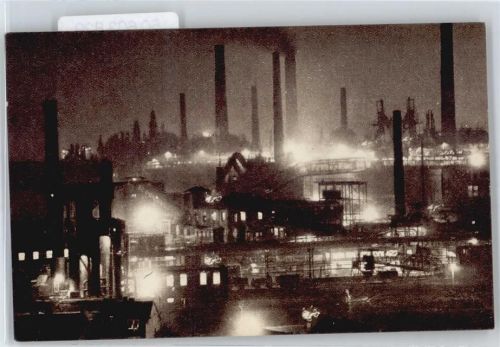 Völklingen Eisen Werte bei Nacht