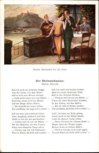 Lieder-Karte