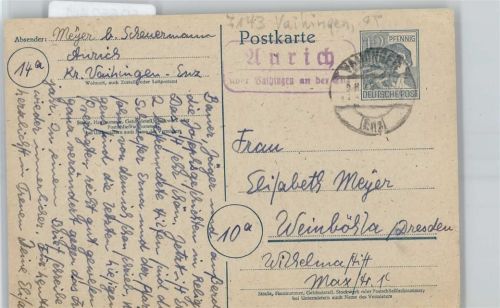 Aurich Landpoststempel