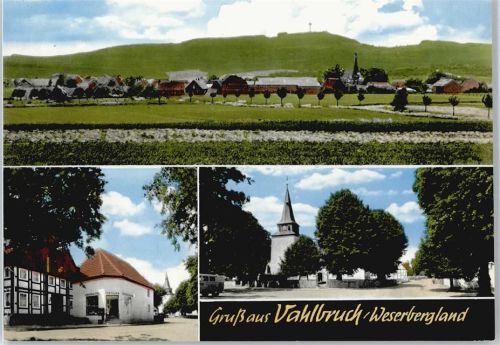 Vahlbruch Gesamtansicht Haus Baum Feld Auto