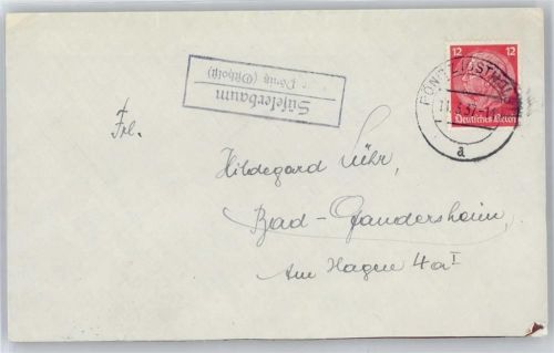 Süselerbaum Landpoststempel